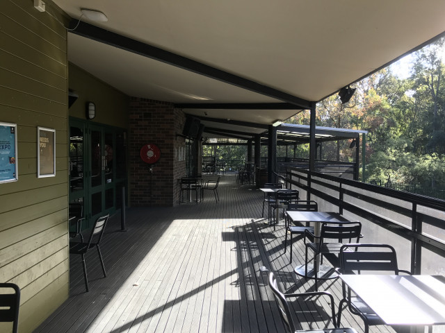 Back deck area