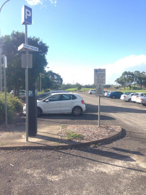 Carpark 13 pay station