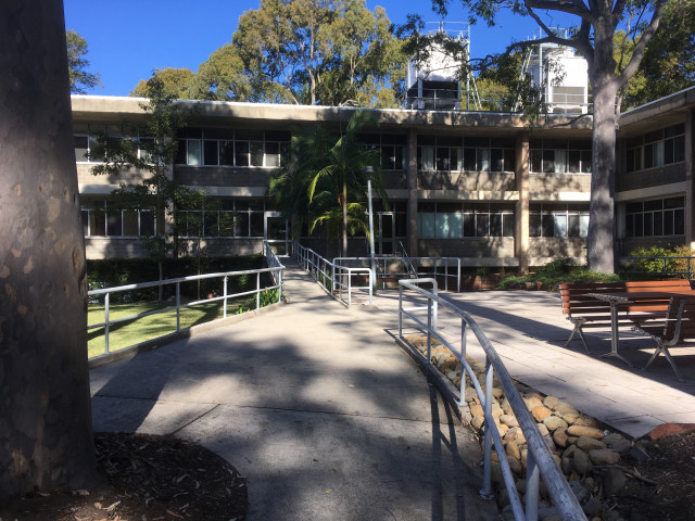 Disability access ramp!