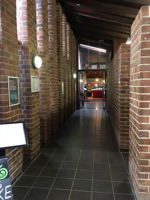 Down this corridor on the right!