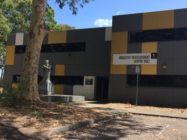Entrance to the Industry Development Centre
