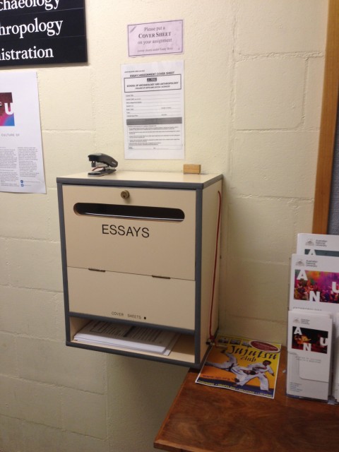 essay box