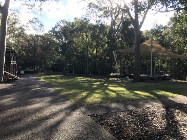 Grassed area behind University Union