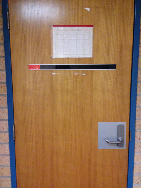 If you walk further along the corridor, there's a second entrance to this room on your right