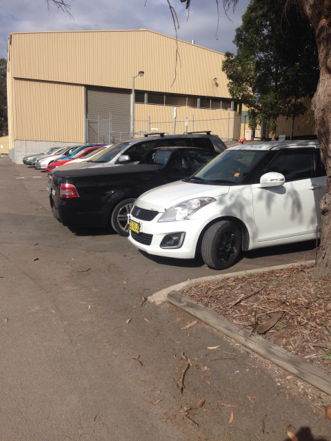 Parking spots