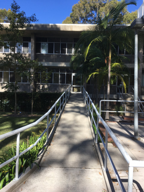 Right entrance.
