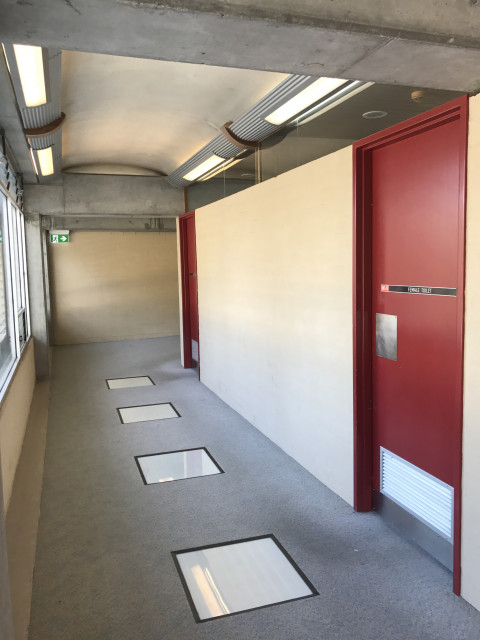 Toilet block
