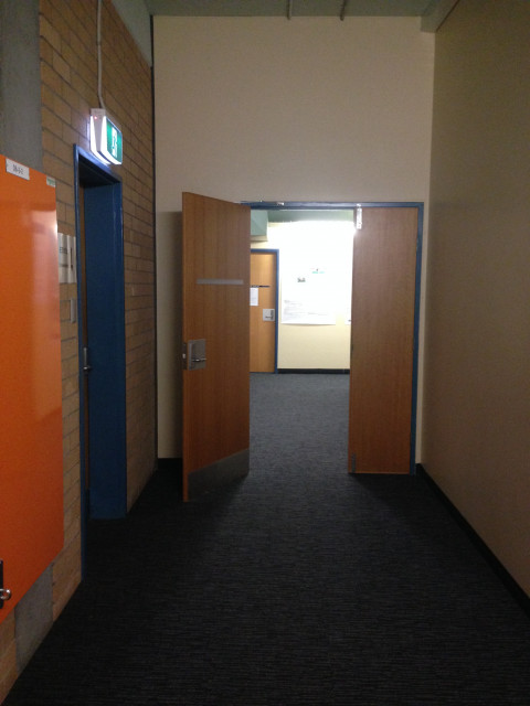 Turn right at the end