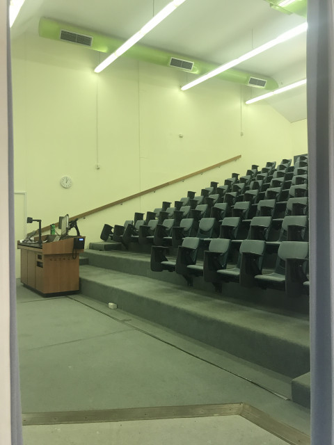 View from level 1 entrance